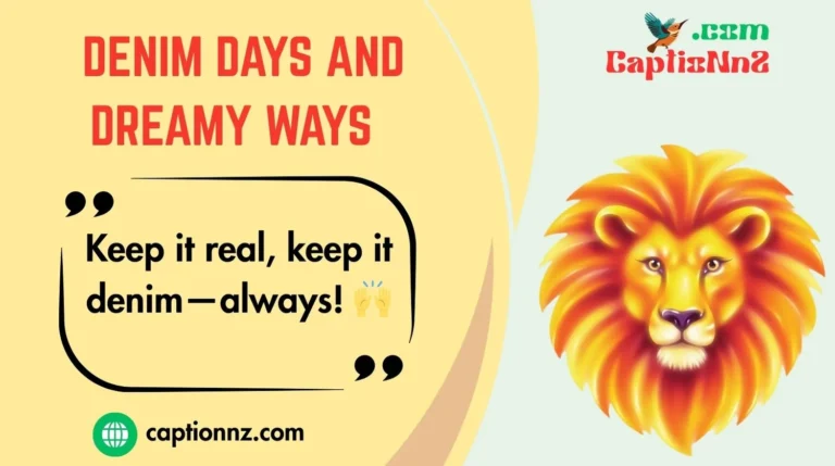 Denim Days and Dreamy Ways