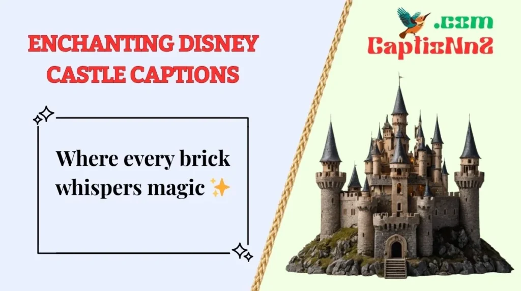 Enchanting Disney Castle Captions