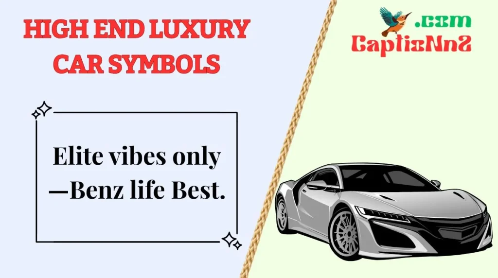 High End Luxury Car Symbols