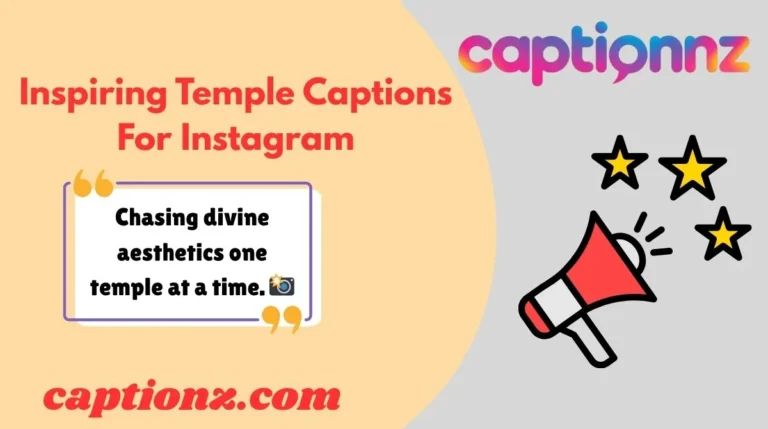 Inspiring Temple Captions For Instagram