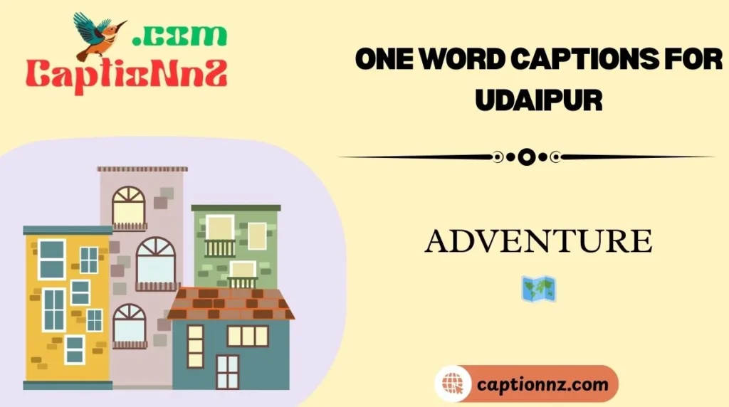 One Word Captions for Udaipur