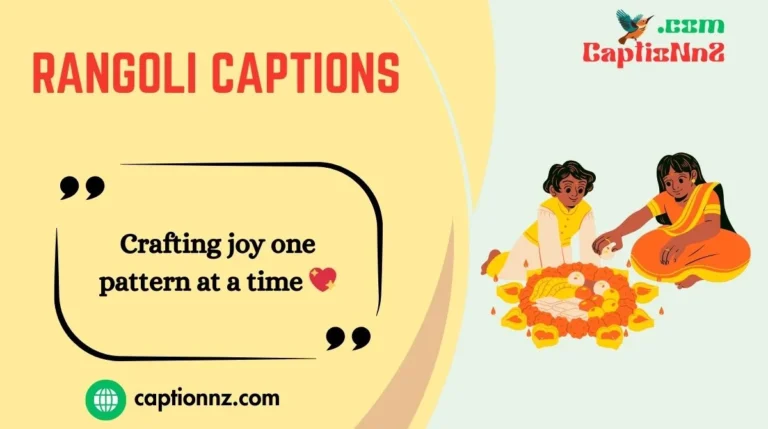 Rangoli Captions