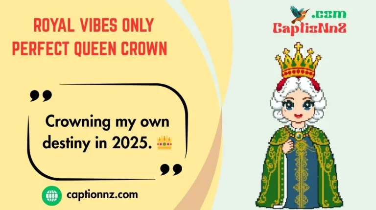 Royal Vibes Only Perfect Queen Crown