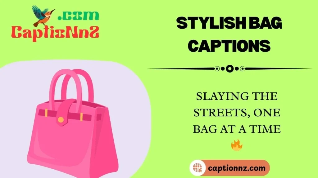 Stylish Bag Captions
