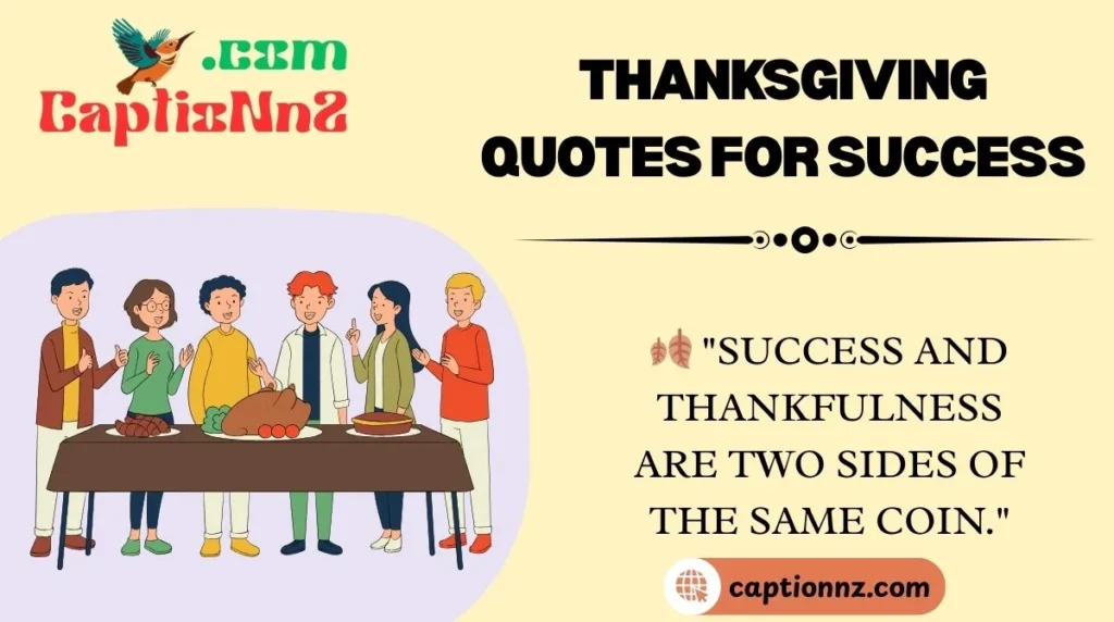 Thanksgiving Quotes for Success