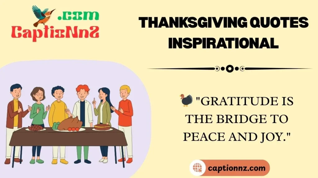 Thanksgiving Quotes Inspirational