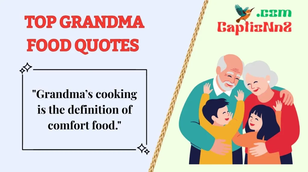Top Grandma Food Quotes 