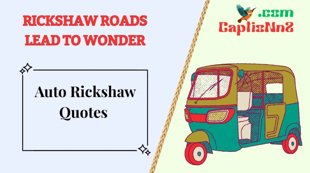 Auto Rickshaw Quotes