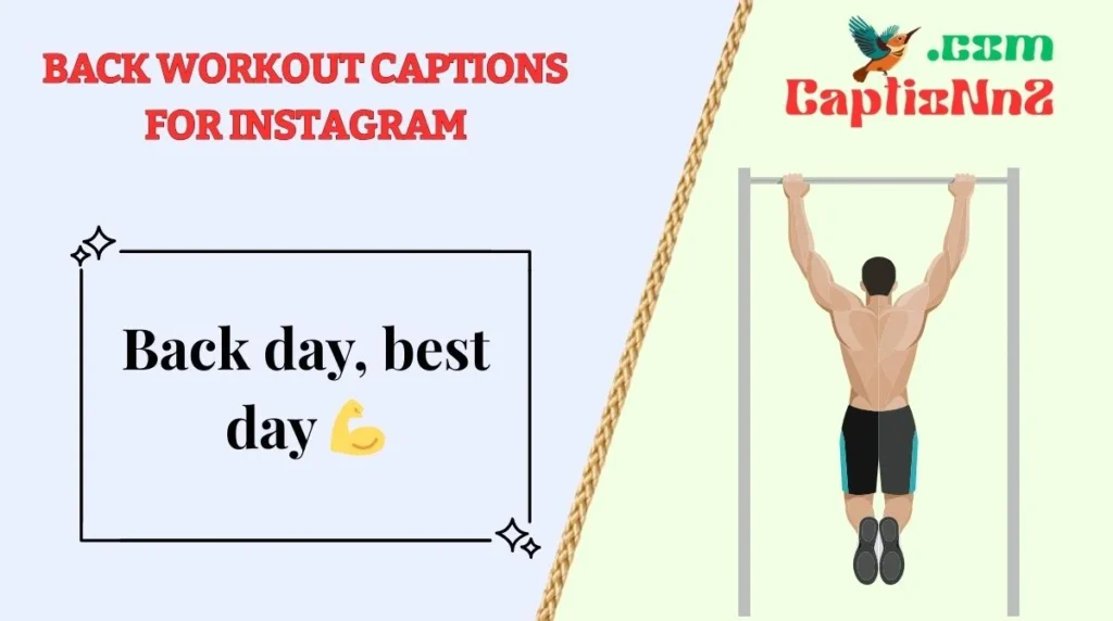 Back Workout Captions for Instagram