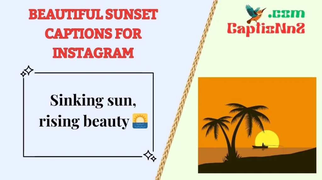 Best Sunset Captions for Instagram for 2026