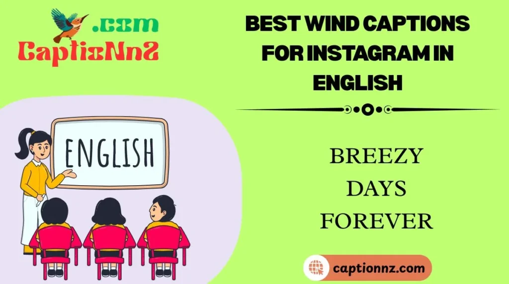Best Wind Captions for Instagram in English