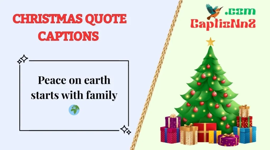 Christmas Quote Captions 