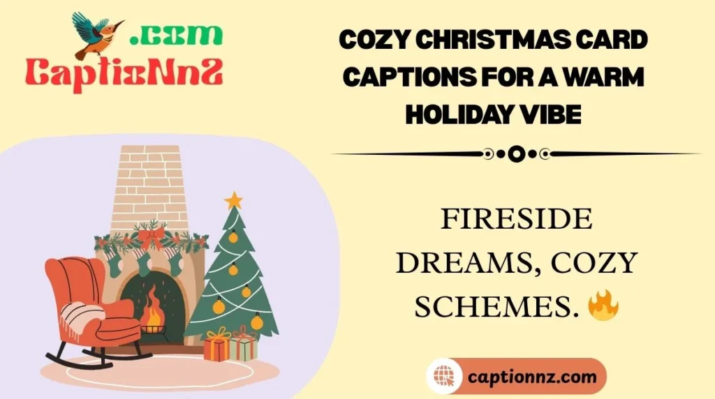 Cozy Christmas Card Captions for a Warm Holiday Vibe