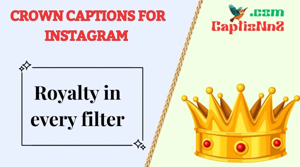 Crown Captions for Instagram
