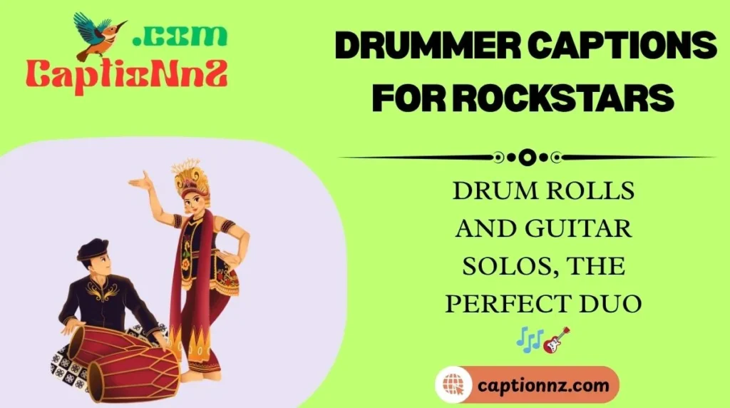 Drummer Captions for Rockstars 
