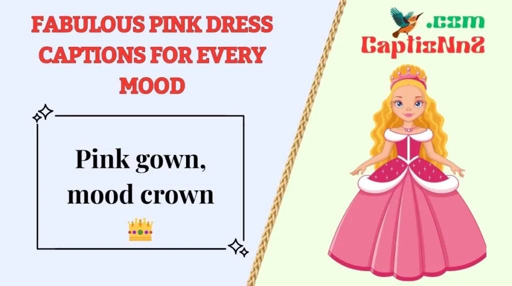 Fabulous Pink Dress Captions for Every Mood