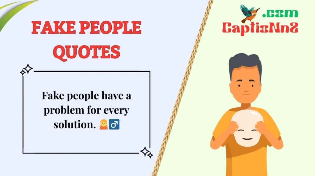 Fake People Quotes