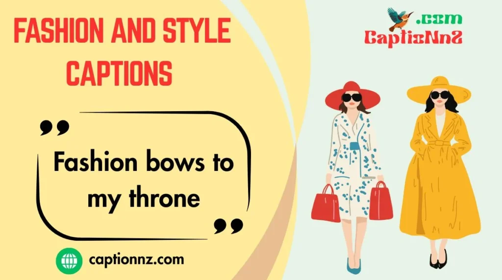 Fashion and Style Captions