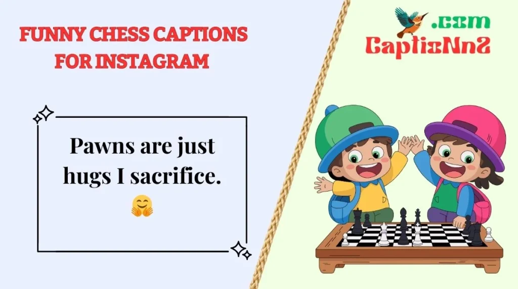 Funny Chess Captions for Instagram
