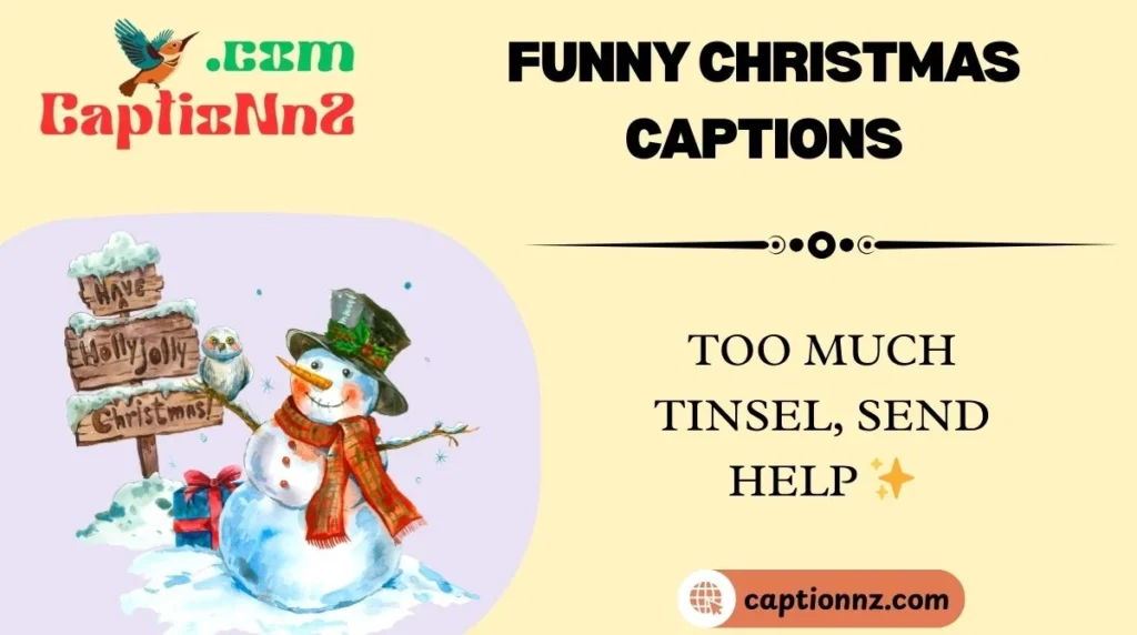 Funny Christmas Captions