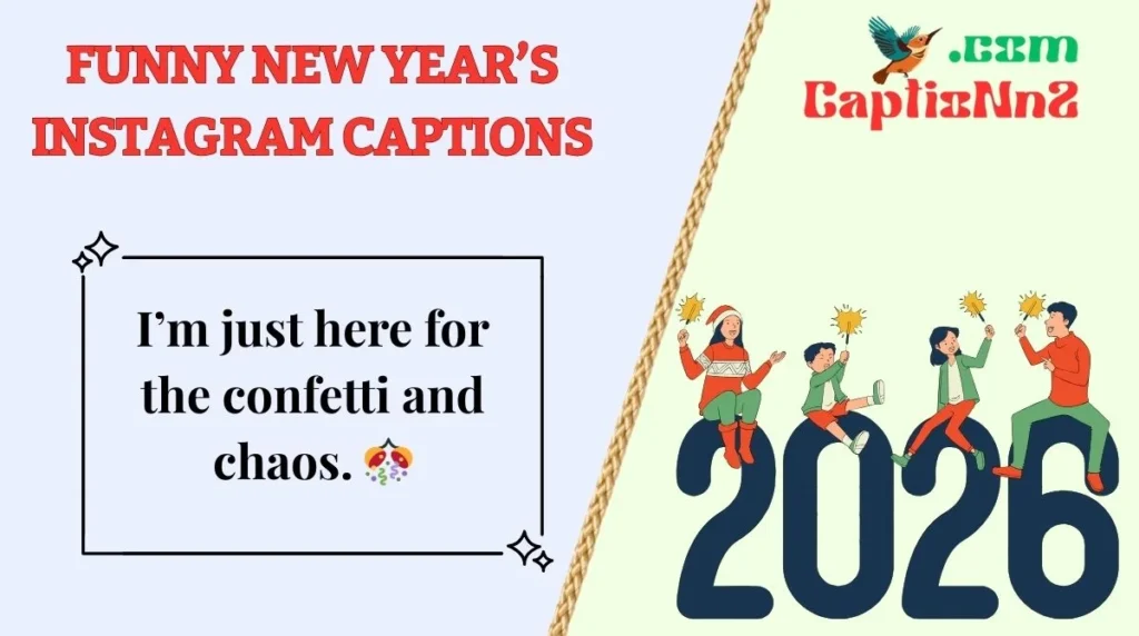 Funny New Year’s Instagram Captions