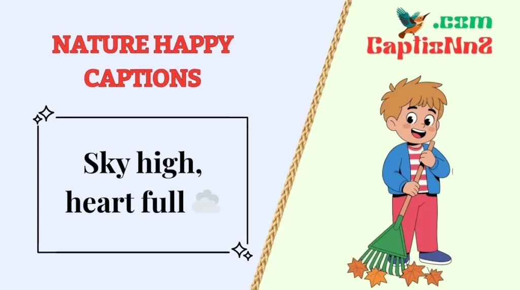 Nature Happy Captions