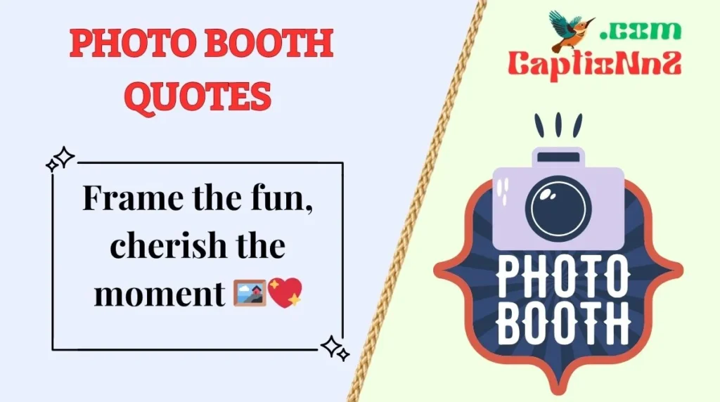 Photo Booth Quotes