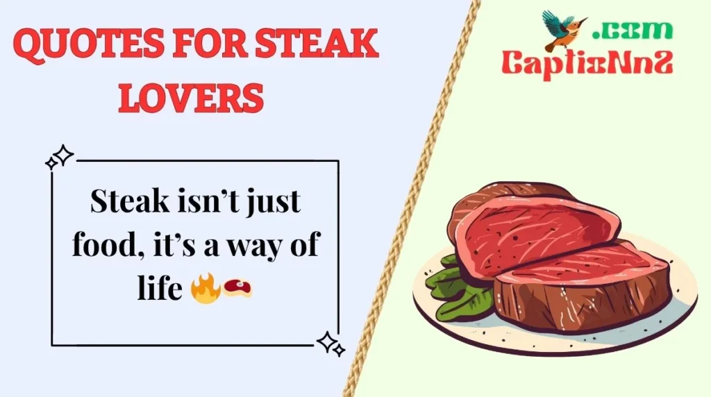 Quotes for Steak Lovers 