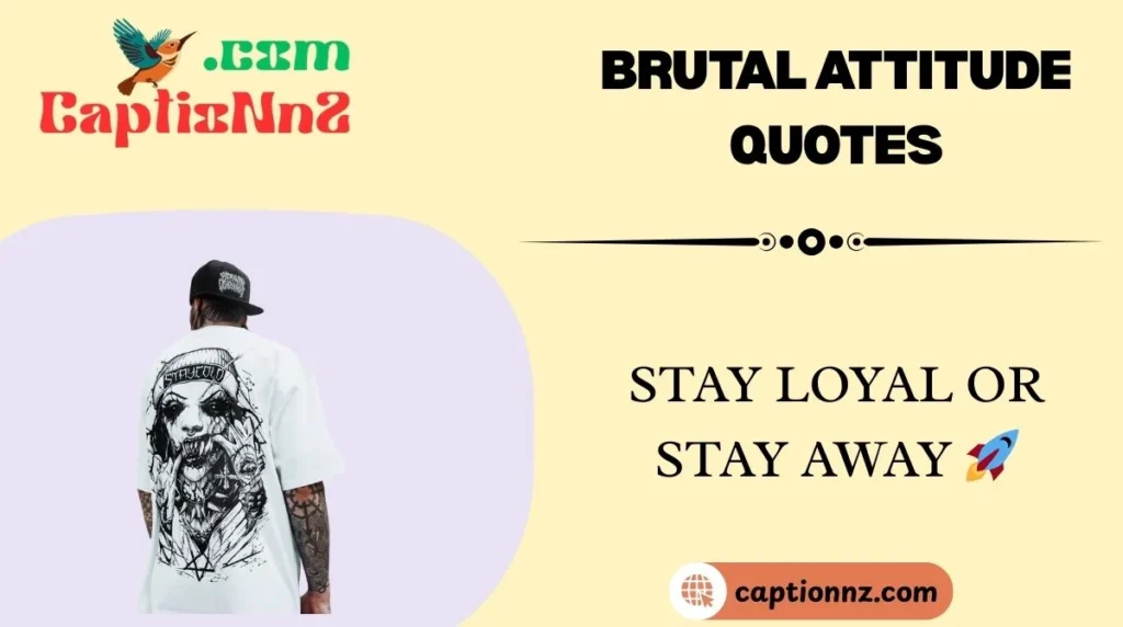 Stay loyal or stay away 🚀