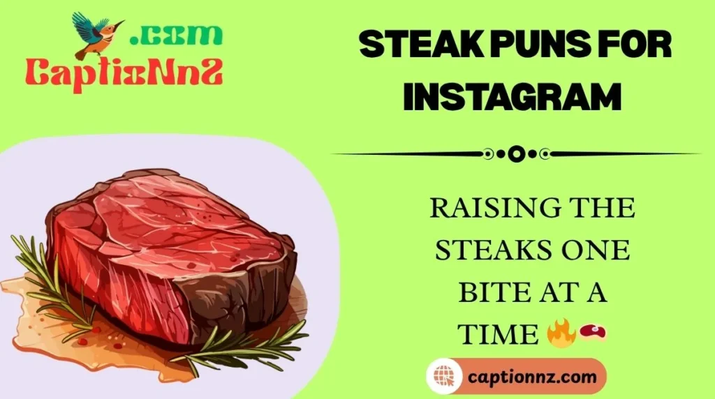 Steak Puns for Instagram 