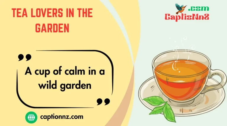 Tea Lovers in the Garden