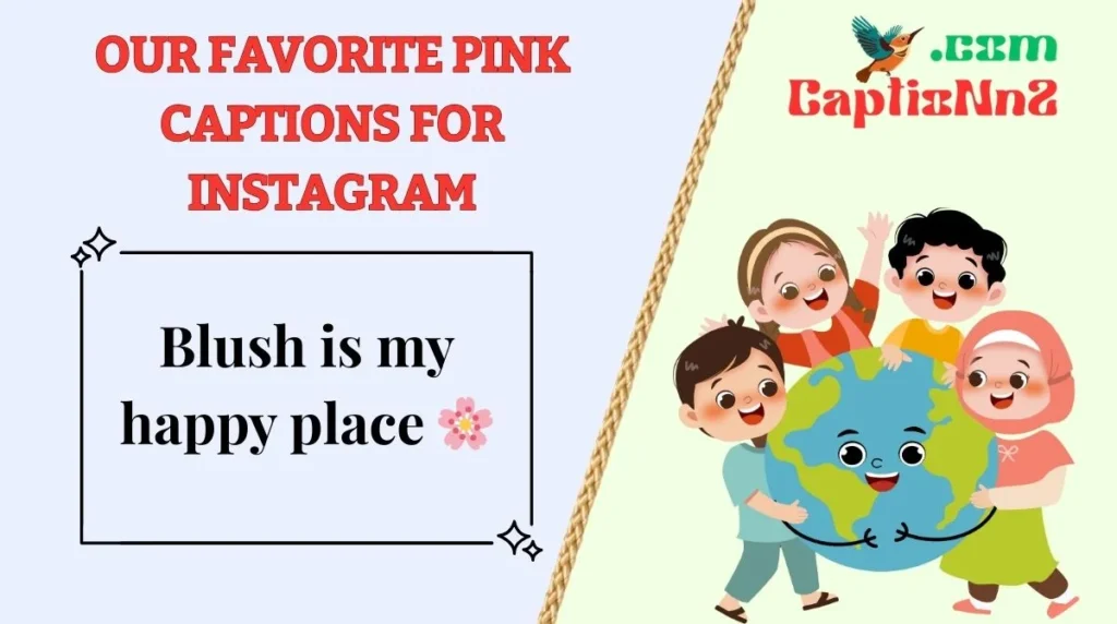 Our Favorite Pink Captions for Instagram