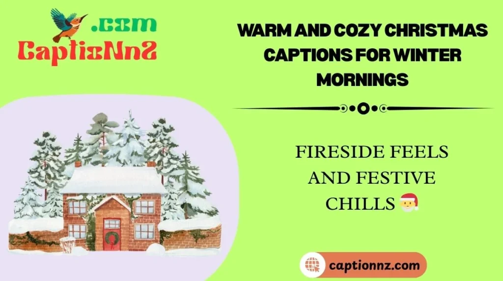 Warm and Cozy Christmas Captions for Winter Mornings