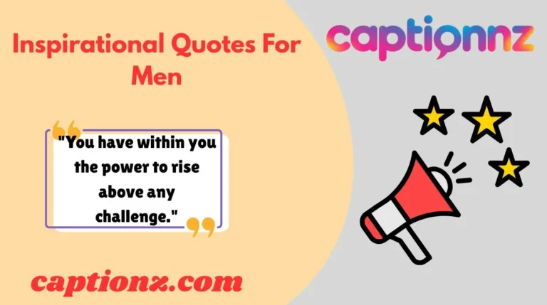 Inspirational Quotes For Men