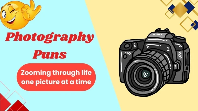 Photography Puns