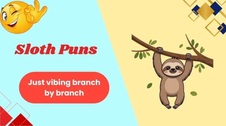 Sloth Puns